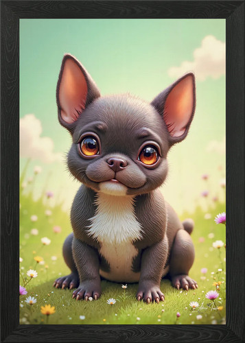 Carino bulldog francese - bulldog,