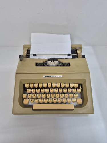 Vintage olivetti lettera - olivetti,
