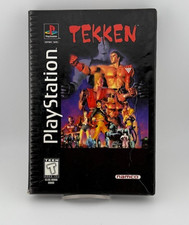 Tekken 2 PS1 scatola lunga etichetta nera disco Sony PlayStation