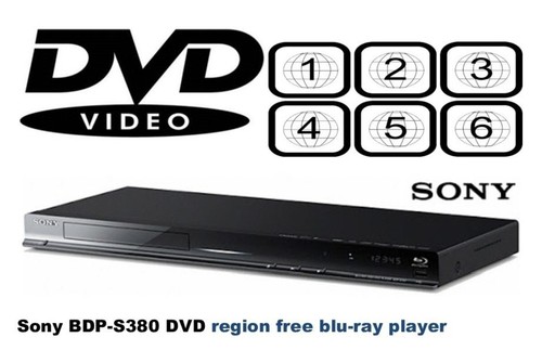Sony bdp s380 multi - sony, region