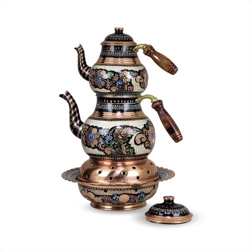 Teiera turca rame set - turca,