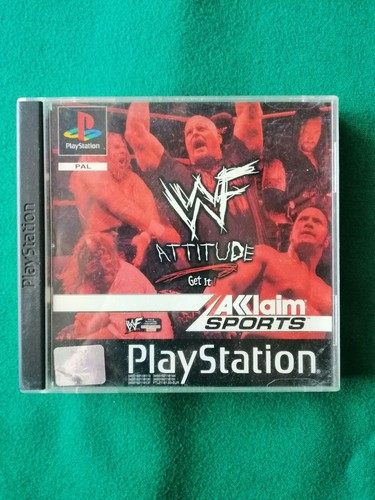 Playstation wwf attitude - playstation,