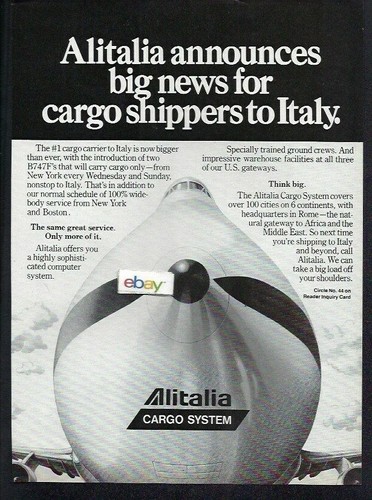 Alitalia 1980 grandi - 1980, novitÀ