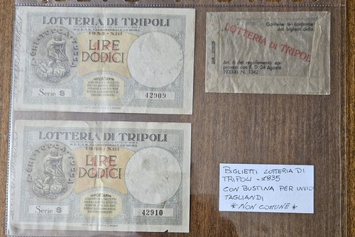 Lotteria tripoli 1935 - 1935,