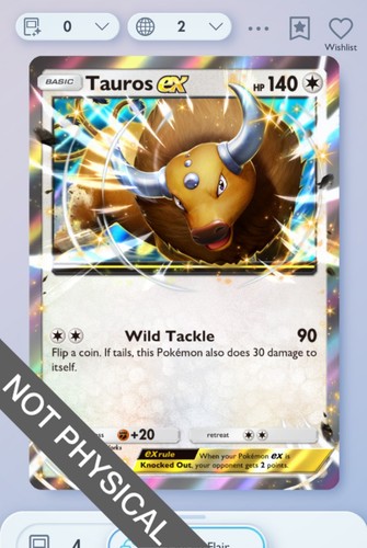 Pokemon tcg pocket tauros - pokemon,