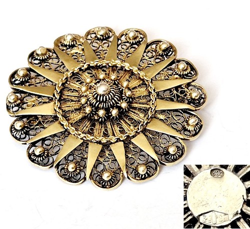 Brosche vintage placcata - brosche,