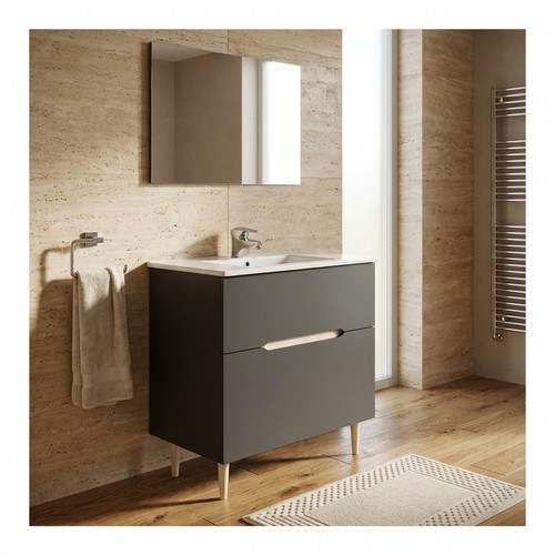 Mobile bagno con specchio - mobile,