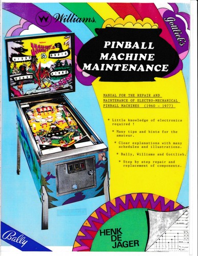 Manuale manutenzione flipper - manuale,