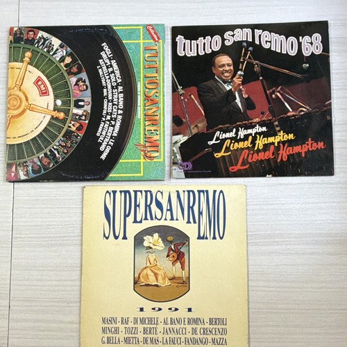 Lotto vinili sanremo tutto - lotto,