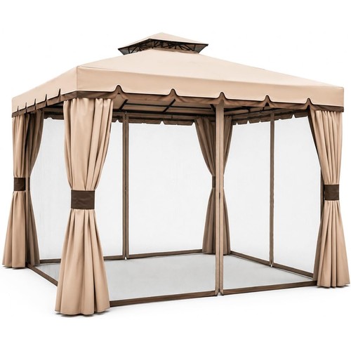 Gazebo 3x3 metri alluminio - 3x3, in