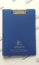 CARTELLINA PORTABLOCCO,PORTADOCUMENTI, SOTTOBRACCIO IN PP. CON MOLLA 