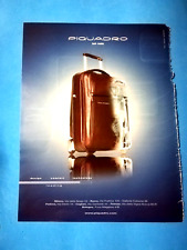 RITAGLIO DI GIORNALE PUBBLICITA' PIQUADRO TROLLEY DA COLLEZIONE - (141)