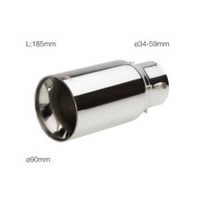 Terminale Rotondo Lucido