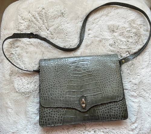 Pochette tracolla verde - a,