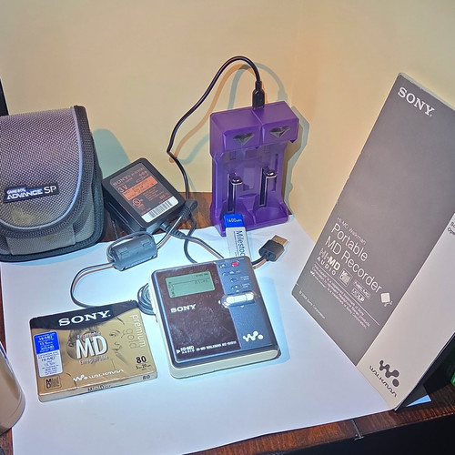 Sony walkman rh910 md - sony, hi-md