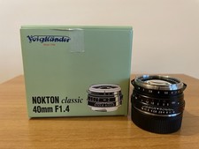 NEAR MINT Voigtländer Nokton