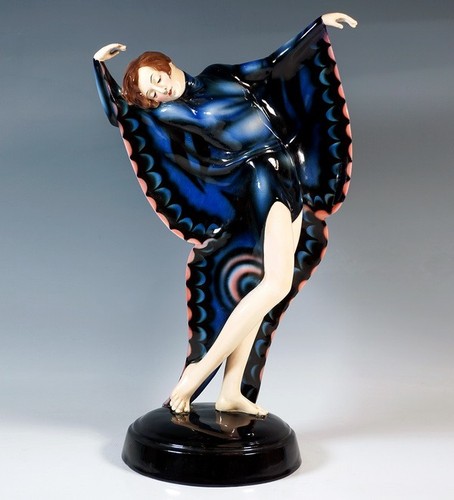 Art déco goldscheider - art, figur