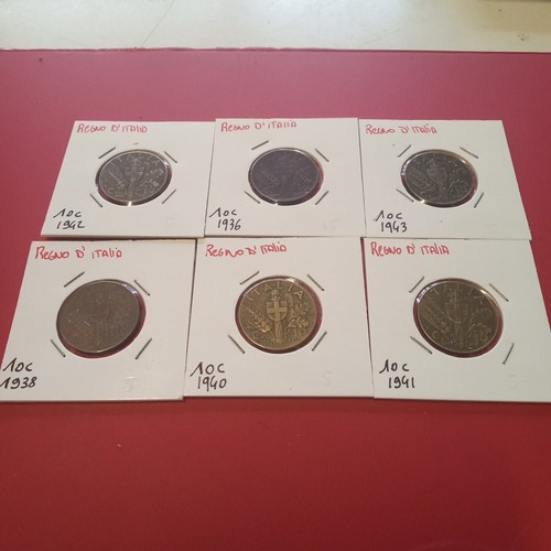 Regno italia lotto monete - d'italia,