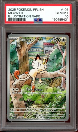 Psa meowth 106 - psa,