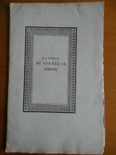 Tomba virgilio sonetti - tomba, virgilio-sonetti