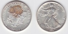 Moneta argento dollaro - moneta, 1