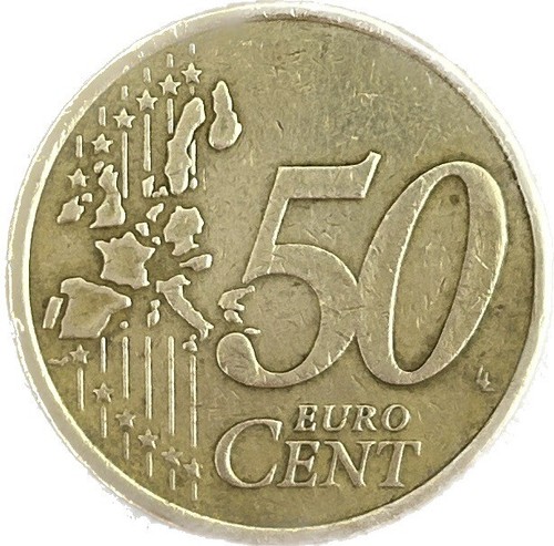 Moneta centesimi euro - moneta, 50