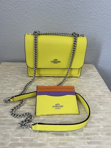 Coach neon mini klare tracolla - klare,