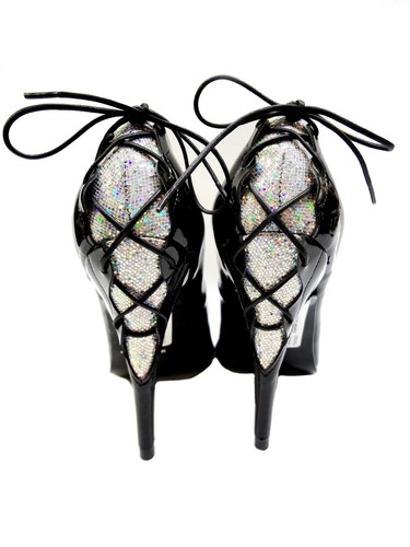 Made italy glitter heels - made,