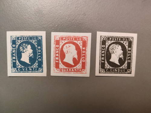 Francobolli italia antichi - italia,