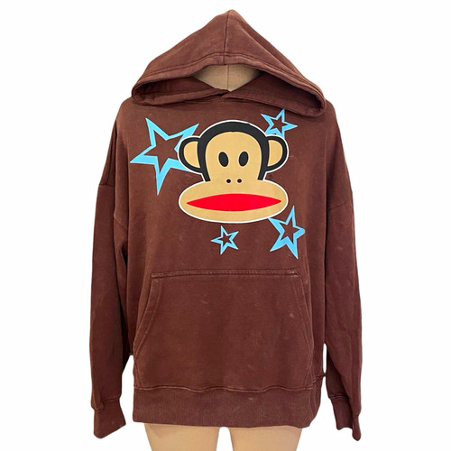 Felpa con cappuccio paul - con,