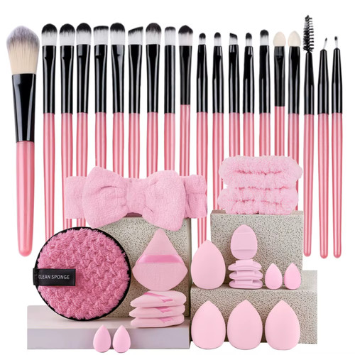 Set pennelli trucco kabuki - pennelli,