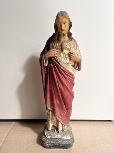 Statua sacro cuore gesù in - statua,