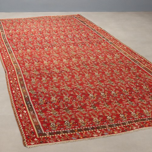 Tappeto kilim antico lana nodo - kilim,