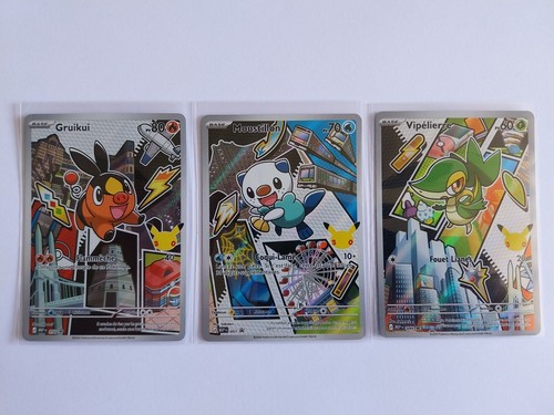 Carte pokémon triplette - carte,