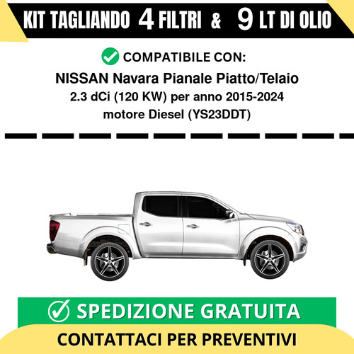 Tagliando per nissan navara - tagliando,