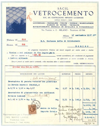 1937 milano via - via, 2