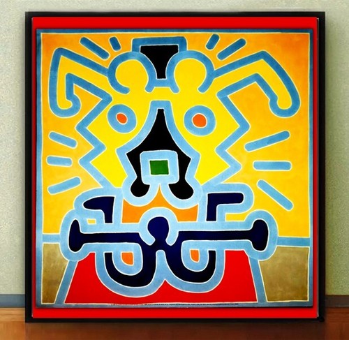Lamina keith haring - de,