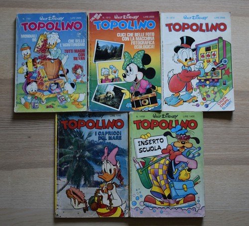 Lotto topolino serie - n.,
