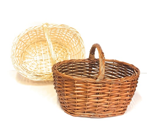 Cesto con manico ovale - cesto,