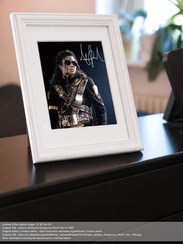 Autografo repro michael - repro,