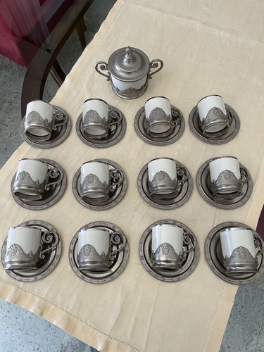 Set tazzine vintage - vintage, porcellana