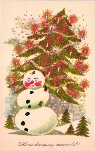 Pupazzo neve con - pupazzo, un