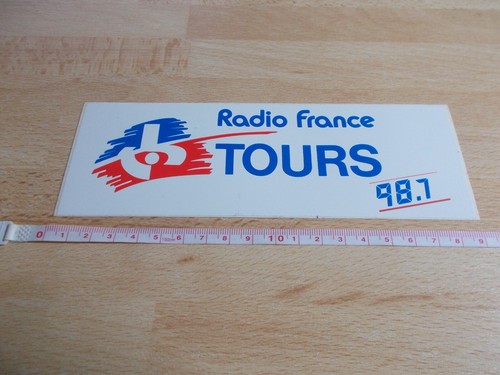 Adesivo radio france tours - adesivo,