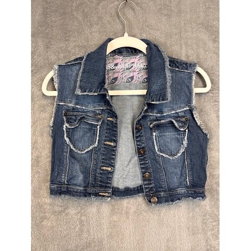 Gilet denim blu - , donna