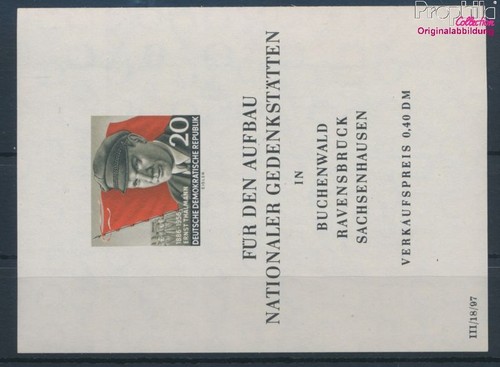Francobolli ddr 1956 - francobolli, mi