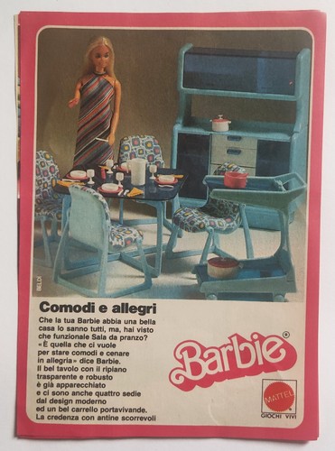 Pubblicita barbie soggiorno - pubblicita',