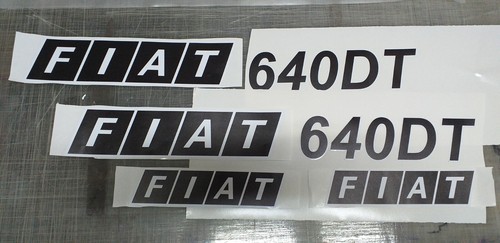Kit adesivi decalcomanie fiat - kit,