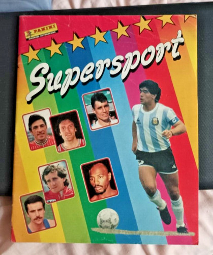 Panini supersport 1986 album - supersport,
