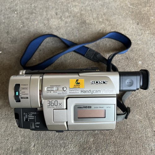 Sony handycam vision - handycam, hi8