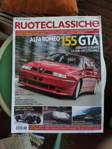 Rivista ruoteclassiche 2018 - rivista,
